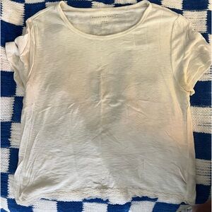 White American Eagle Tee